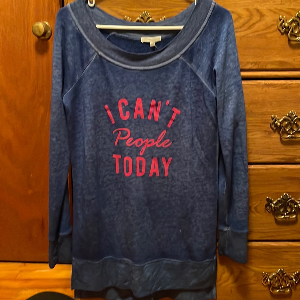 Used Maurice’s sweatshirt